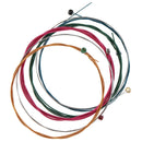 Orphee 6pcs/set Acoustic Guitar Strings Multi-color Copper Strings with Ful