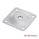 10pcs Furniture Hardware Table Leg Mounting Plate Sofa Legs Plates Hinge
