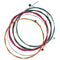 Orphee 6pcs/set Acoustic Guitar Strings Multi-color Copper Strings with Ful