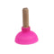 5 Pcs Wooden Stick Random Color Silicone Suction Cup Plunger Stand for MP4  G9W5