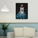 5D Full Round Drill Diamond Painting Girl DIY Rhinestone Embroidery Picture