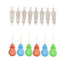 100Pcs Mixed Cross Stitch Needle threading Device Sewing Supplies Accessory