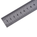 50cm Double Side Scale Stainless Steel Straight Ruler Measuring Tool JC!E