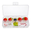 Plactic Fishing Float Set Kits Wobble Bobber Sea Fishing Tackle and Box
