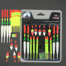 Lot/15pcs Fishing Lure Floats Bobber Slip Drift Tube Indicator Accessories S.SE