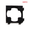 100 X 18650 Battery Cell Holders Safety Spacer Radiating Shell Storage Brackets