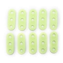 10pcs Green Outdoor Luminous Rope Buckle Tent Wrench Buckle Safety AlertBuckleLJ