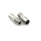 5PCS Coaxial Coax RF Adapter Connectors TV PAL Male Plug to "F" Female LJ