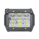 72W IP68 LED Work Light Bar Flood Spot Offroad Truck Fog Driving SUV Boat