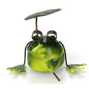 4Pcs Creative Cartoon Iron Frog Bed Office Desk Home Garden Decoration