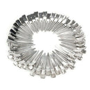 50Pcs 45mm Hair Clips Girl Hair Bows Single Prong Alligator Clips Bobby Pin