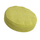 3Pcs Elastic Winter Plush Round Chair Seat Cover Removable ~Green_Size 4