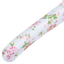 1 Set (5 pcs) Pastoral Floral Print Cotton Padded Cloth Hanger T4D8