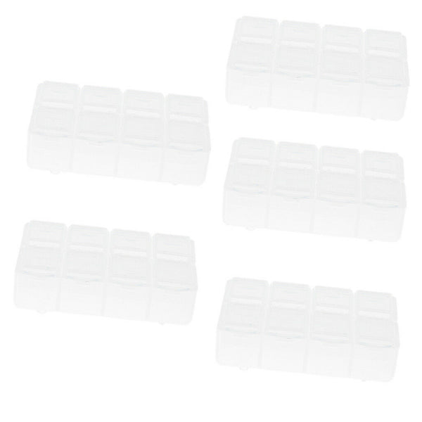 5x 8 Compartments SmartPhone Repair Tool Organizer Storage Case Holder Box