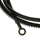 180cm Universal Rubber Motorcycle Brake Clutch Line Hose With Spring