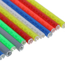12Pcs Bicycle Wheel Rim Spoke Clip Tube Safety Warning Light Strip Reflector 3C
