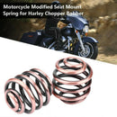 2 Pieces Seat Springs Motorcycle Parts Barrel Coiled Solo Seat Springs Moun