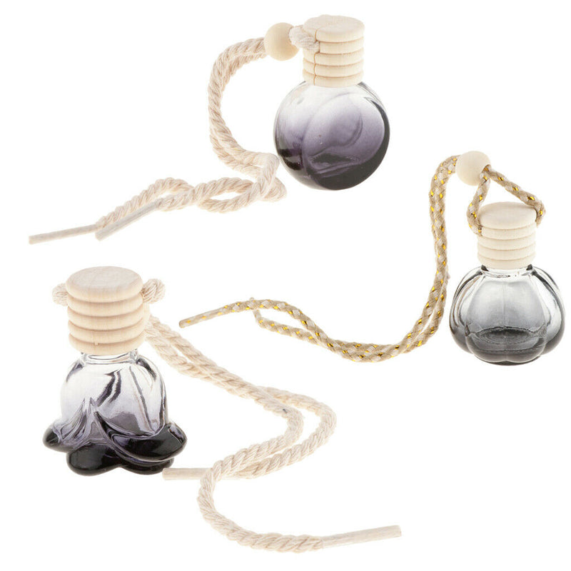 30x Transparent Perfume Bottle Dispenser 10ml for Car Office Decor Ball