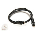 1M OD2.2 Digital Fiber Optical Audio SPDIF MD DVD TosLink Cable Lead Cord JR