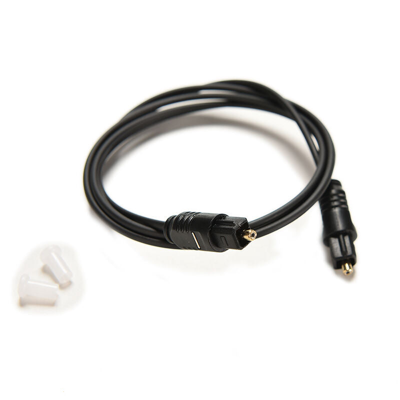1M OD2.2 Digital Fiber Optical Audio SPDIF MD DVD TosLink Cable Lead Cord JR