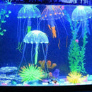 1XArtificial Fluorescence Simulation Jellyfish Aquarium Fish Decor Ornament L5G7