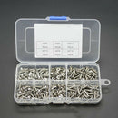 300pcs M3 Stainless Steel 304 DIN7991 Countersunk Head Hexagon Screw Set ALE
