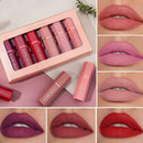 6pcs Matte Lipstick Set Wasserdicht Make Up Lippenstift Beauty Cosmetic Y0B0