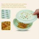 9 sets of baby food supplement grinder manual food grinding bowl baby puree A7G1