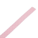 DIY Satin Lace Decorative Tape Washi Masking Fabric Stickers pink white