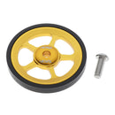 2 Pieces Easywheel Modification Wheel Replacement for Brompton Folding Bike