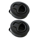 2 x Nylon Marine Boat 2'' Flush Pull Hatch Slam Latch Lift Handle for Boats Door