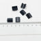 100pcs Paste Buckles Finished Hair Tie Band Hairbow Hair Jewelry Accessories