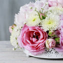 Flower Arrangement Kit - 6-Pack Round Floral Foam in Single Design Bowl for B3A2