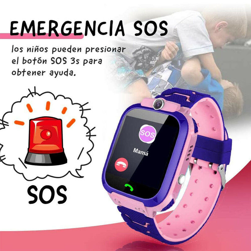 Y46 Children Waterproof 1.4 inch Touch Screen Smart Watch Kids SOS Phone Watch
