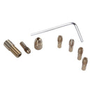 8-Piece 0.5-3mm Drill Chuck Collets Set of Quick Chuck for Mini Tools T4Q7