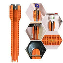 Multifunctional Faucet and Sink Installer Wrench Anti-Slip Handle Tool Pl HPM
