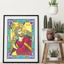 5D DIY Special Shaped Diamond Painting God Cross Stitch Kit Home Wall Decor