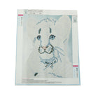 5D Diy Diamond Painting Cross Stitch White Tiger Animals Home decor Paintings ï¼W