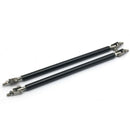 2 Pack of Adjustable 200mm Front Bumper Lip Splitter Strut Stem Tie Bar Support