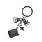 Halloween Key Ring Pumpkin Spell Book Witch Alloy Popular New Key Chain Z3I J1N9