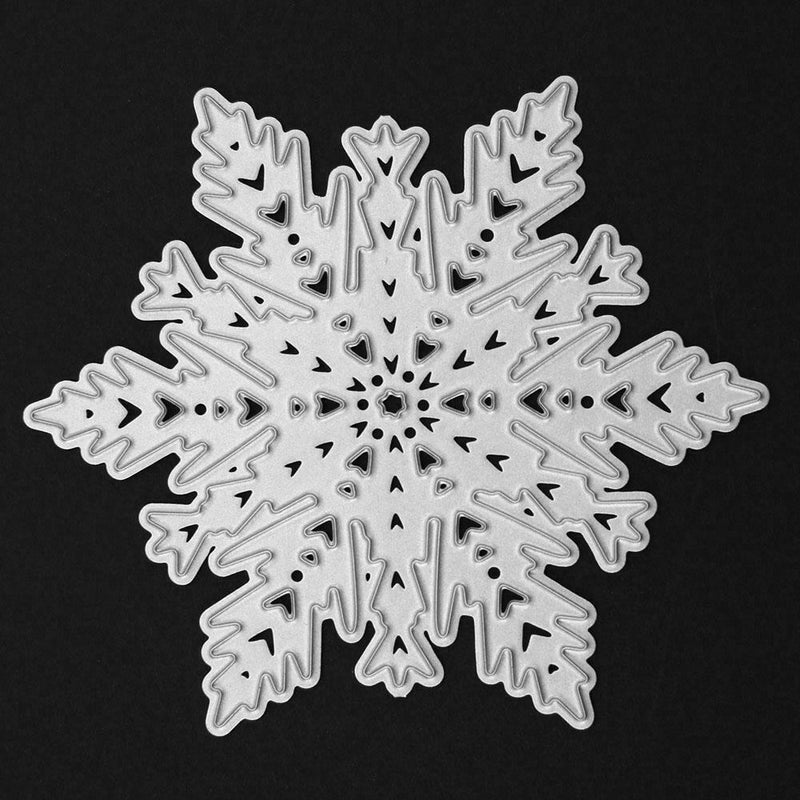 Arrow Snowflake Cutting Dies Stencils Scrapbook Embossing Paper Card(6.8cm)