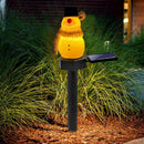 Christmas Solar Snowman Ground Lamp Garden Lawn Light Outdoor Lighting (A)
