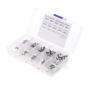 New 200pcs M3-M8 Hex Socket Set Screw Grub Assortment Kit with Plastic Box