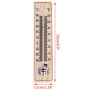 Wall Hang Thermometer Indoor Outdoor Garden House Garage Office Room Hung*Logger