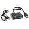1080P HDMI Male To VGA & HDMI Splitter Converter Cable For TV AV PC Monitor