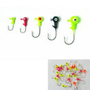 5 Pcs Jigs Lead 2.5g/3.5g/5g/7g/10g Round Head Fishing Lure Bait Hooks- OZ