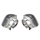 Motorcycle Replacement Front Turn Signals Light Lens Blinker Cover Smoke fo