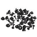 30pcs Push Type Bumper Bumpers Mounting Clips Holder