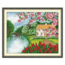 Wonder Land Cross Stitch Kit 11 CT Embroidery Sewing Painting Wall Decors