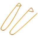 10Pcs 5 Sizes Aluminum Stitch Holders Crochet Knitting Needles Widget Hook Suit